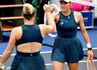 Dupla de Luisa Stefani avança às quartas do WTA 1000 de Pequim Dupla de Luisa Stefani avança às quartas do WTA 1000 de Pequim