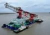 Navio Que Será Utilizado Na Construção Da Ponte Salvador-Itaparica Chega à Singapura