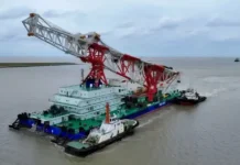 Navio Que Será Utilizado Na Construção Da Ponte Salvador-Itaparica Chega à Singapura