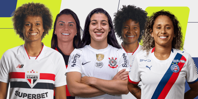 Prêmio TV Brasil Petrobras Para Elas revela meio-campistas finalistas Prêmio TV Brasil Petrobras Para Elas revela meio-campistas finalistas