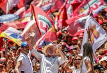 Brasil não será governado por sócios do Banco Master, diz Lula em ato